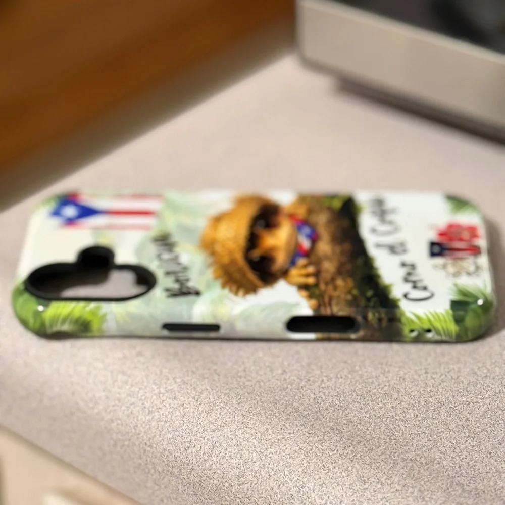 2 in 1 Boricua Como el Coquí iPhone Case
